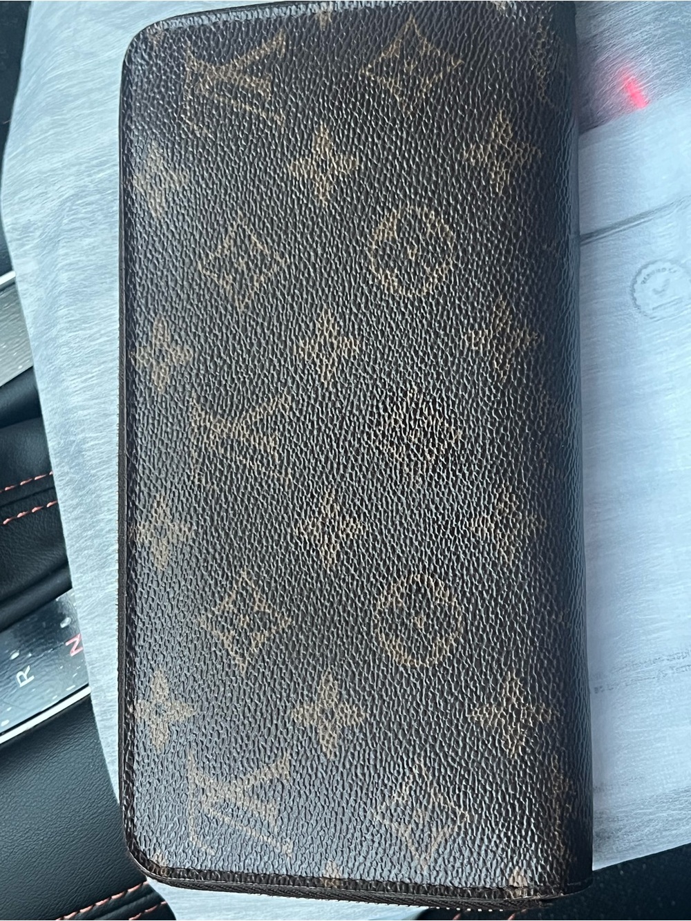 Louis Vuitton Monogram Long Card Holder Wallet - Brown